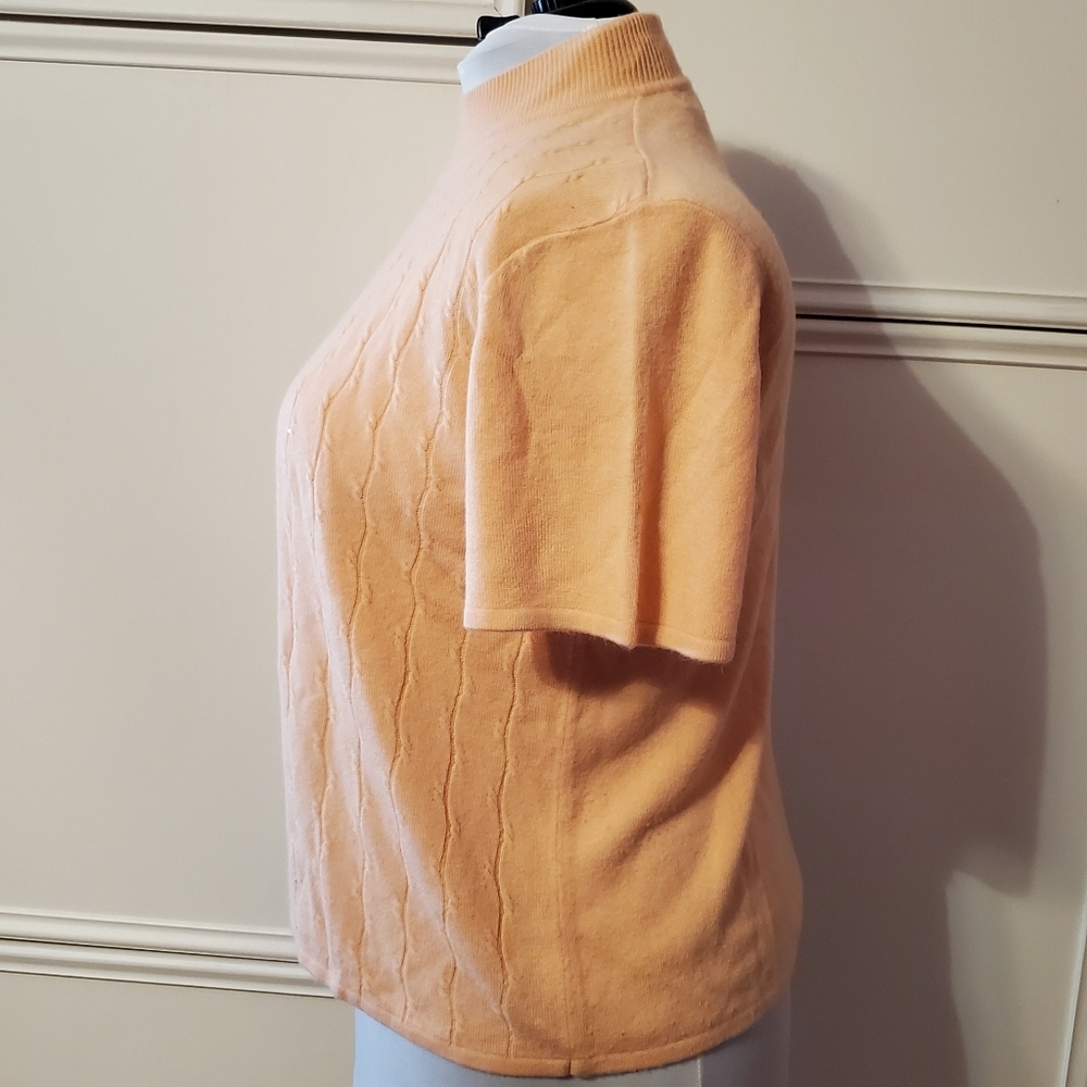 Koret Mock Neck Bead Embellished Knit Sweater - Picture 2 of 7